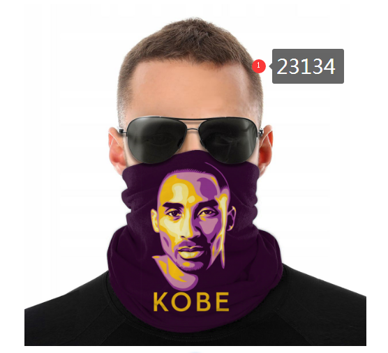 NBA 2021 Los Angeles Lakers #24 kobe bryant 23134 Dust mask with filter->nba dust mask->Sports Accessory